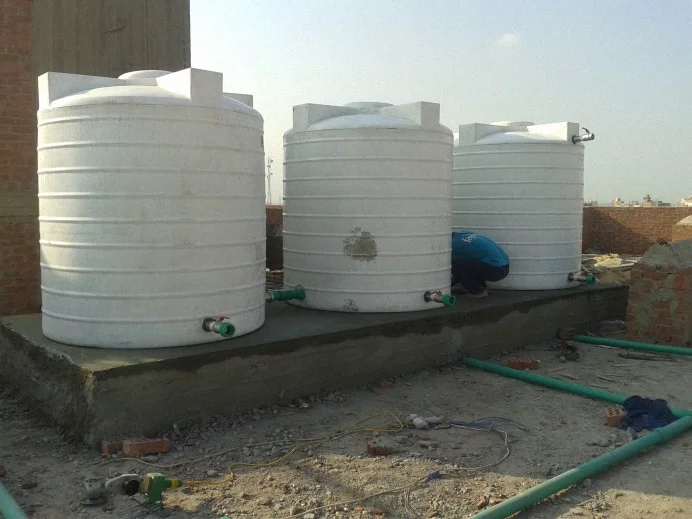 معالجة تسريب الخزانات