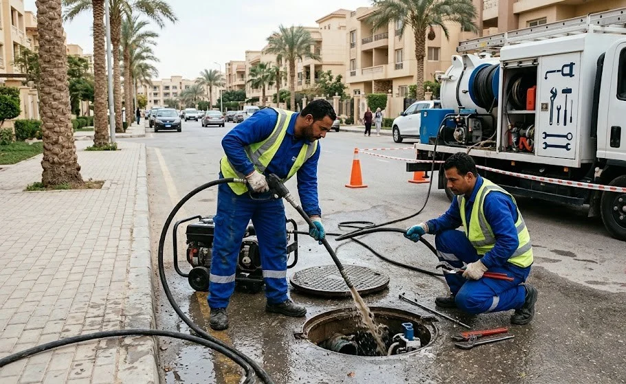 شركة تسليك مجاري حي النرجس