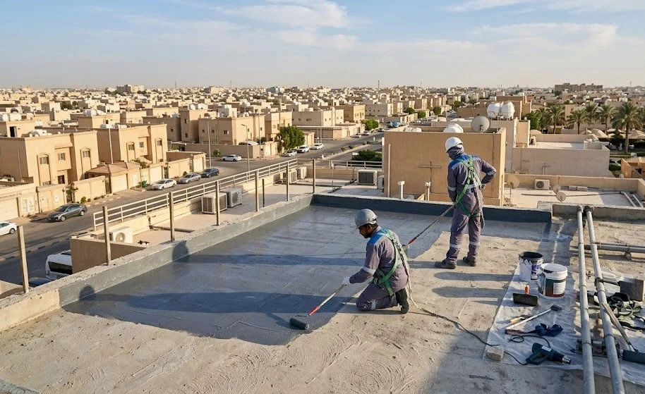 عزل اسطح باليرموك