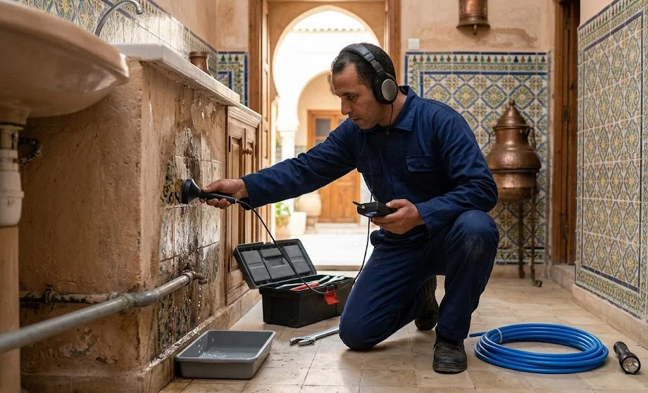 شركة كشف تسربات المياه بالقيروان حلول جذرية لحماية منزلك